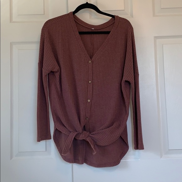 Tops - LAST CHANCE Waffle knit top